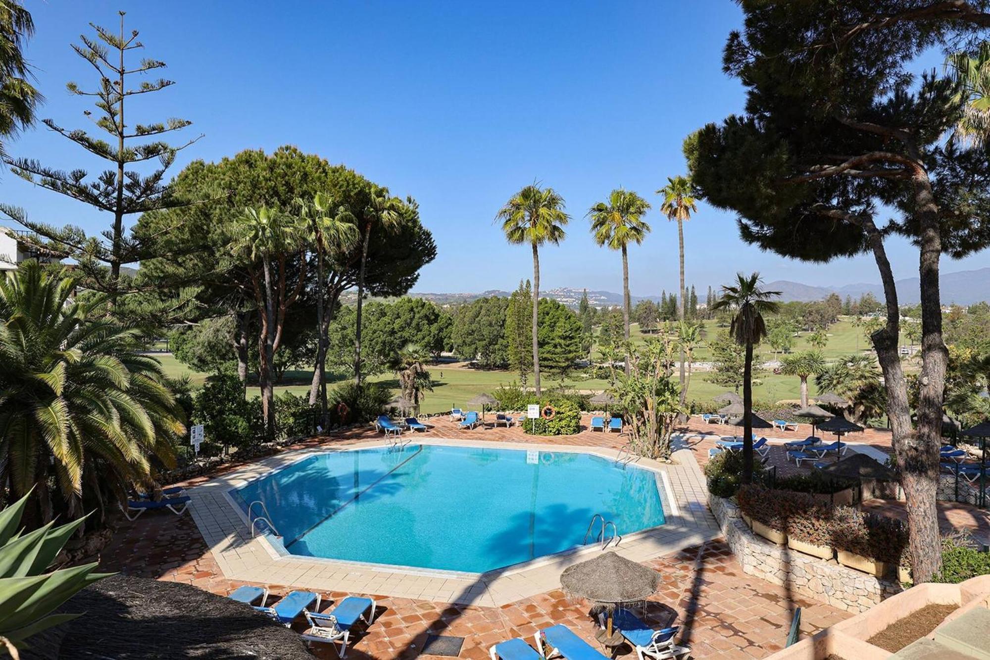 053 - Two Bed Mijas Golf Apartment In Popular Matchroom Golf Club Fuengirola Buitenkant foto